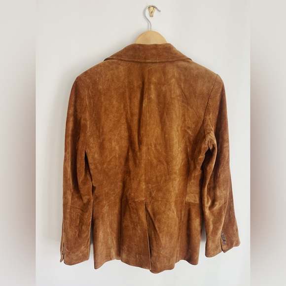 Banana Republic Brown Suede Blazer - 6 - Picture 3 of 6